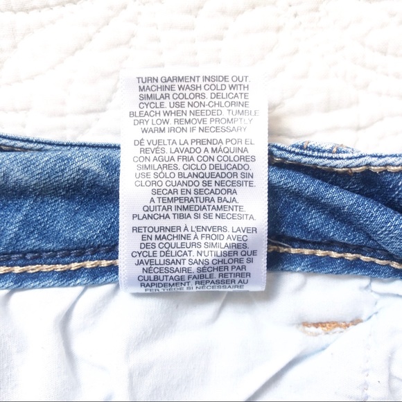 STRAIGHT LEG BOYFRIEND KENSIE HIGH RISE CROPPED RAW HEM DIY Y2K JEANS PA… - Picture 5 of 10